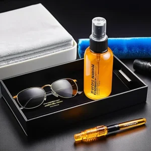 Kit de Limpieza Antiestático con Microfibra y Spray Desengrasante